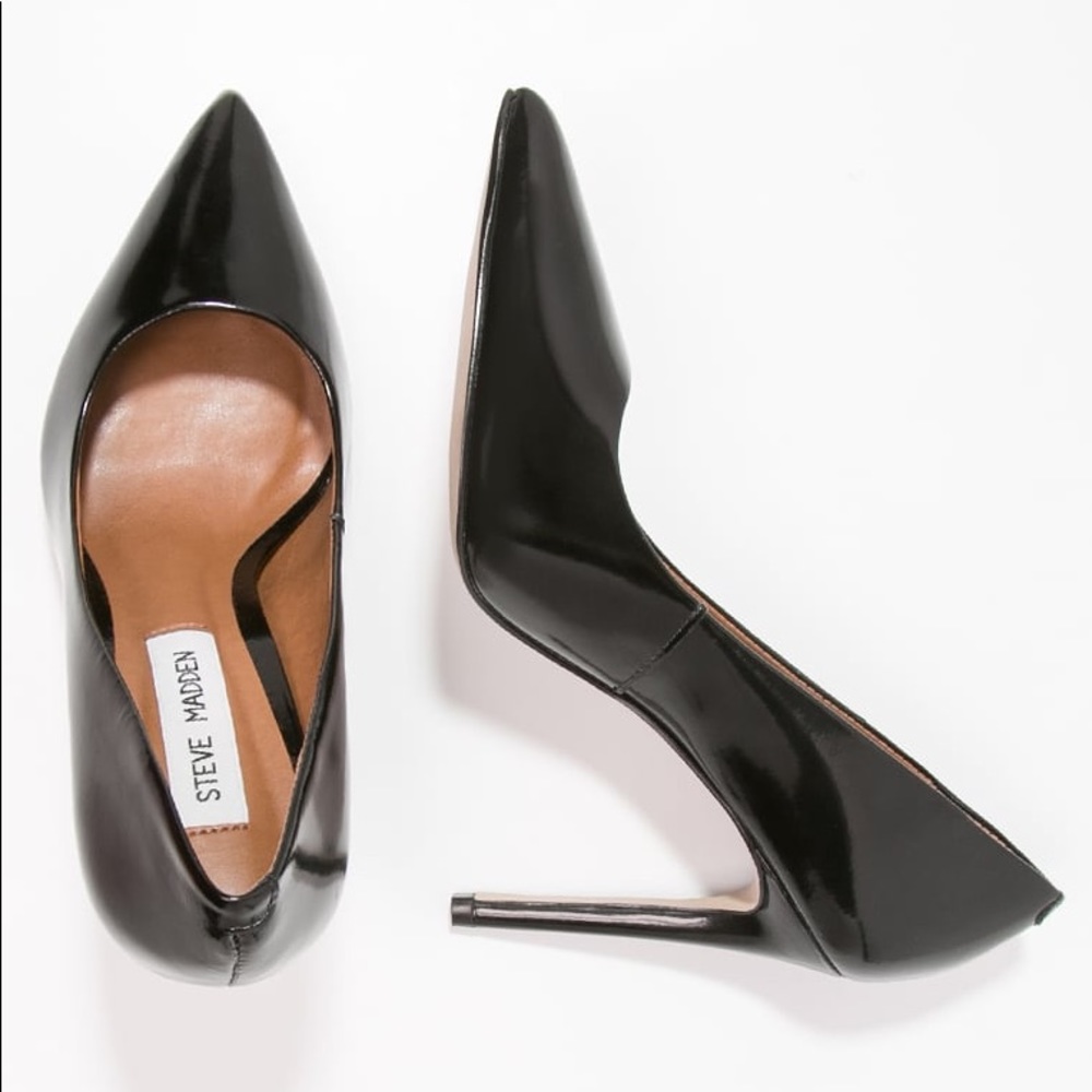 Black Steve Madden Pumps 6.5